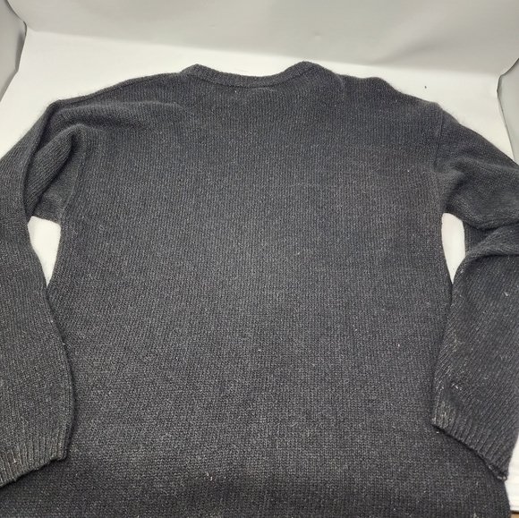 E.M.T Sequin Silk Angora Lambswool  Christmas‎ Ugly Sweater Size Medium - Picture 10 of 15